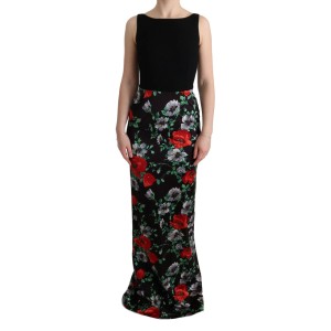 Dolce & Gabbana Elegantes geblümtes Etuikleid