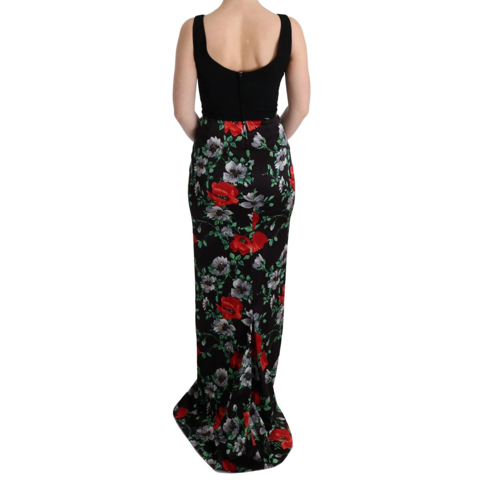 Dolce & Gabbana Elegantes geblümtes Etuikleid