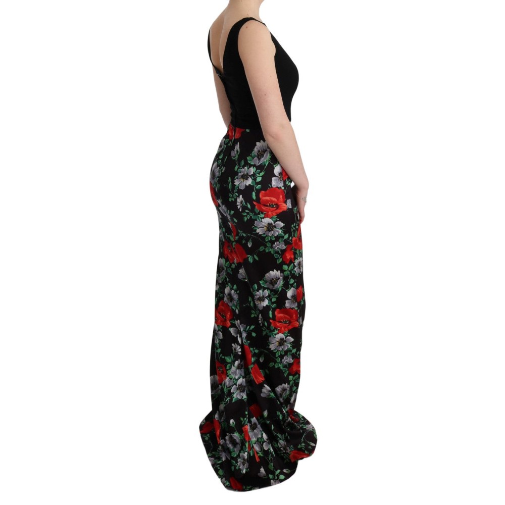 Dolce & Gabbana Elegantes geblümtes Etuikleid