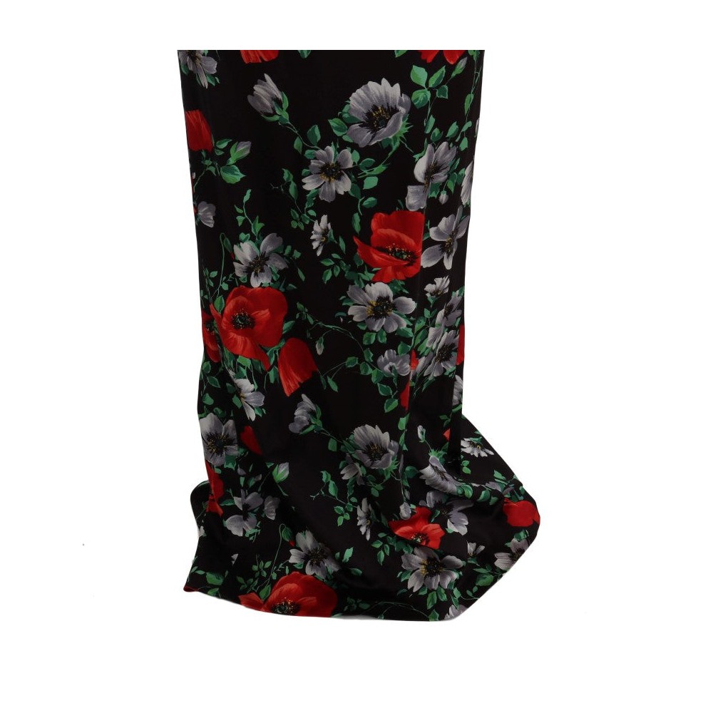 Dolce & Gabbana Elegantes geblümtes Etuikleid