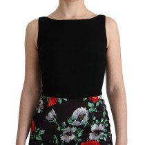Dolce & Gabbana Elegantes geblümtes Etuikleid