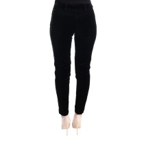 Ermanno Scervino Schicke schwarze Slim Fit Cropped Pants