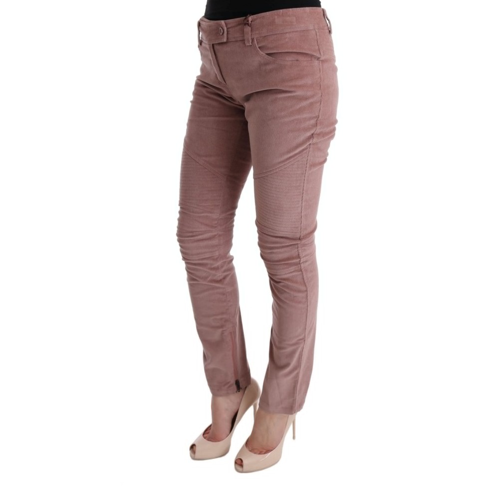 Ermanno Scervino Schicke rosa Capri-Hose in Kurzform