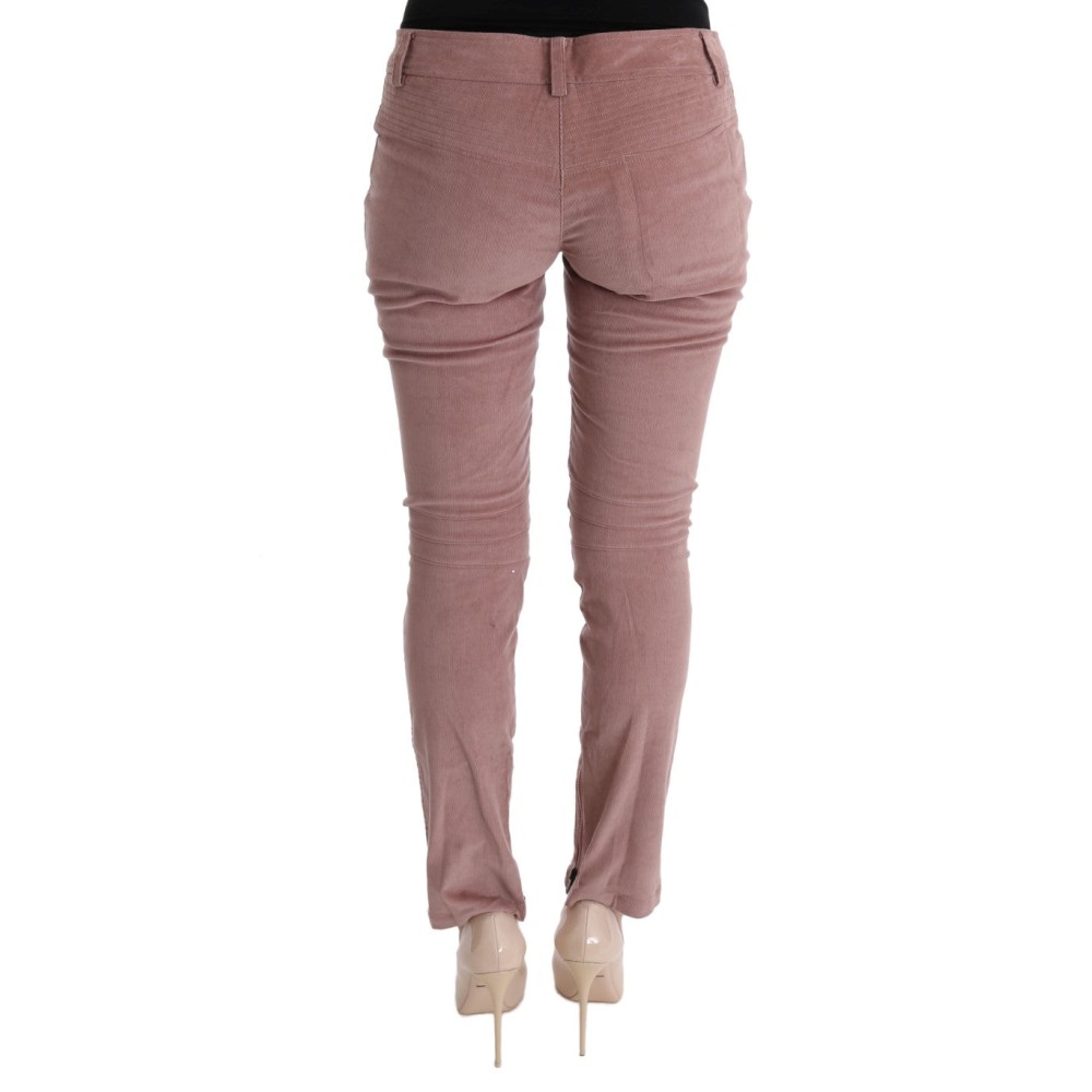 Ermanno Scervino Schicke rosa Capri-Hose in Kurzform