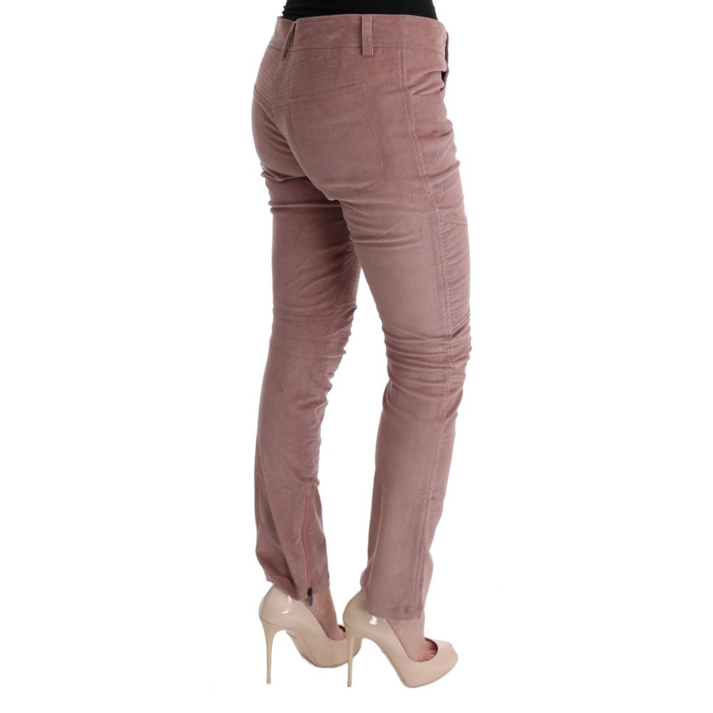 Ermanno Scervino Schicke rosa Capri-Hose in Kurzform
