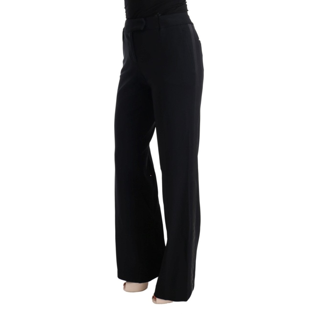 Ermanno Scervino Schicke Schwarze Bootcut Formal Hose
