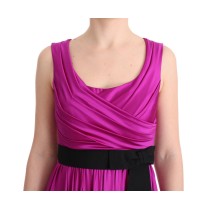 Dolce & Gabbana Schwarzes kristallbesetztes Stretch-Minikleid