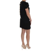 Dolce & Gabbana Bezauberndes Midikleid aus Wolle mit Kristallbesatz