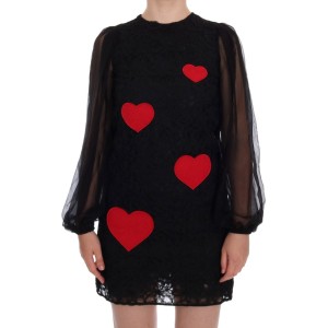 Dolce & Gabbana Elegantes ärmelloses gestreiftes Seidenshiftkleid