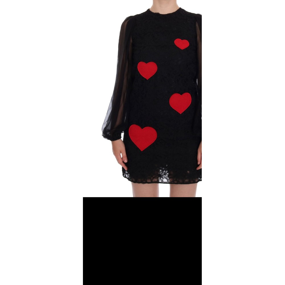 Dolce & Gabbana Schickes gestreiftes Seidenmantelkleid