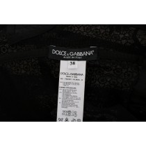Dolce & Gabbana Elegantes schwarzes knielanges Etuikleid