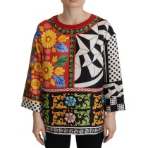 Dolce & Gabbana Rock aus verzierter Wolle in leuchtendem Orange