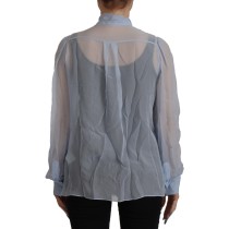 John Galliano Eleganter Baumwollpullover mit Rundhalsausschnitt in Grün