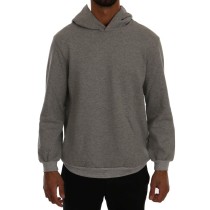 Daniele Alessandrini Eleganter weißer Baumwollpullover mit Rundhalsausschnitt