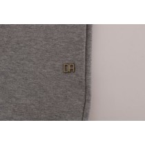 Daniele Alessandrini Eleganter weißer Baumwollpullover mit Rundhalsausschnitt