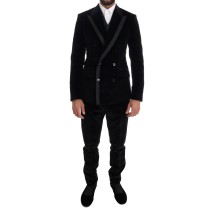Dolce & Gabbana Jacke aus Wollmantel mit Blumenstickerei und Kristall