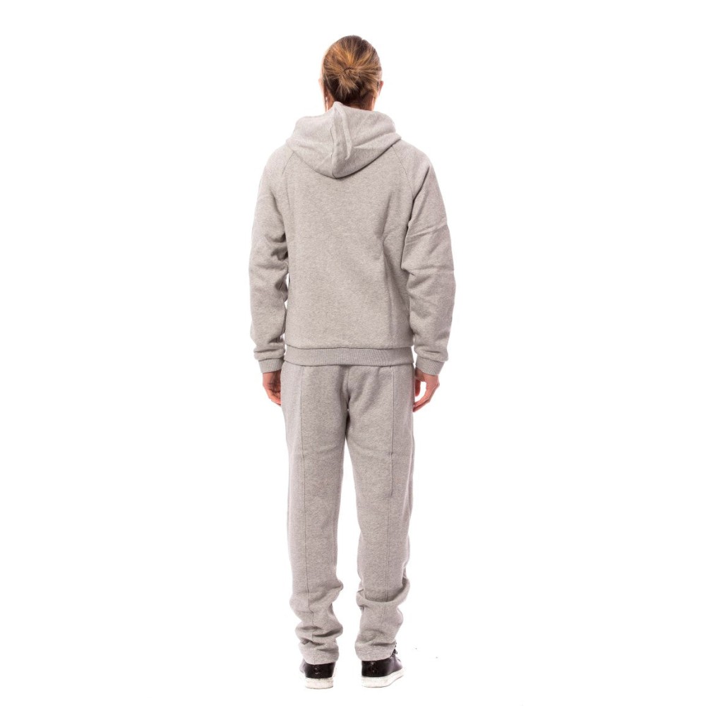 Billionaire Italian Couture Elegantes graues Baumwoll-Sweatuit-Ensemble