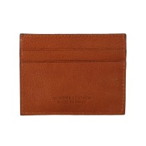 Billionaire Italian Couture Elegante Brieftasche für Männer aus Leder in Braun