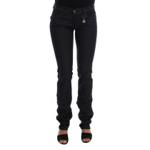 Costume National Schicke dunkelblaue Super Slim Fit Jeans