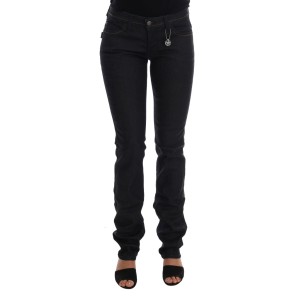 Costume National Schicke dunkelblaue Super Slim Fit Jeans