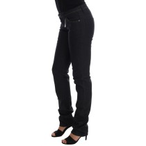 Costume National Schicke dunkelblaue Super Slim Fit Jeans