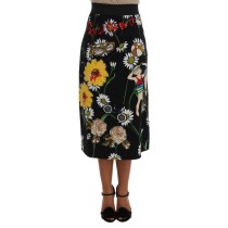 Dolce & Gabbana Verzierter Rock in A-Linie mit mittlerer Weite