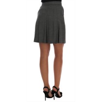 Dolce & Gabbana Schicke Mini-Shorts aus Wolle mit hoher Taille