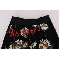 Dolce & Gabbana Verzierter Rock in A-Linie mit mittlerer Weite