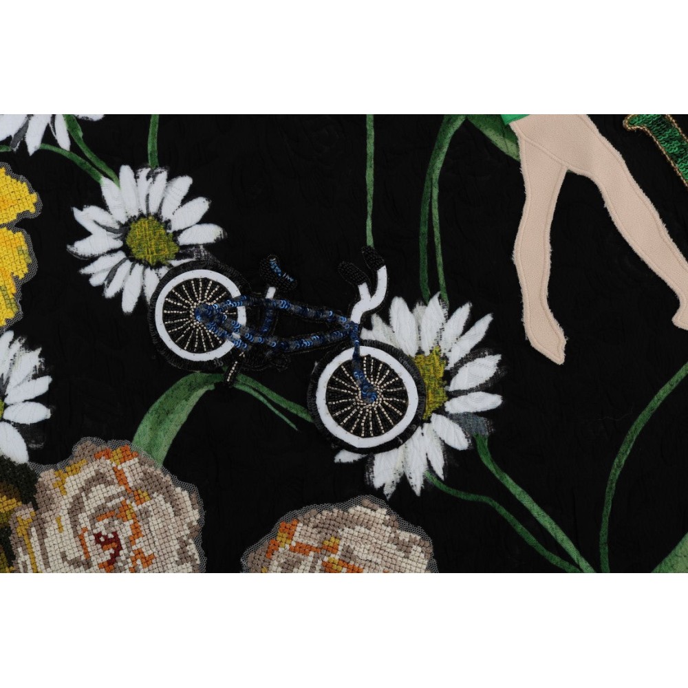 Dolce & Gabbana Verzierter Rock in A-Linie mit mittlerer Weite