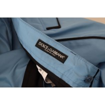 Dolce & Gabbana Elegante Brokat-Hose mit Blumenmuster