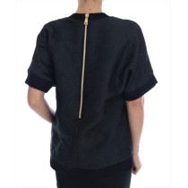 Dolce & Gabbana Schwarzer Pullover mit verzauberten Kristallen