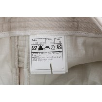 Ermanno Scervino Schicke beigefarbene Kordhosen mit schmaler Passform