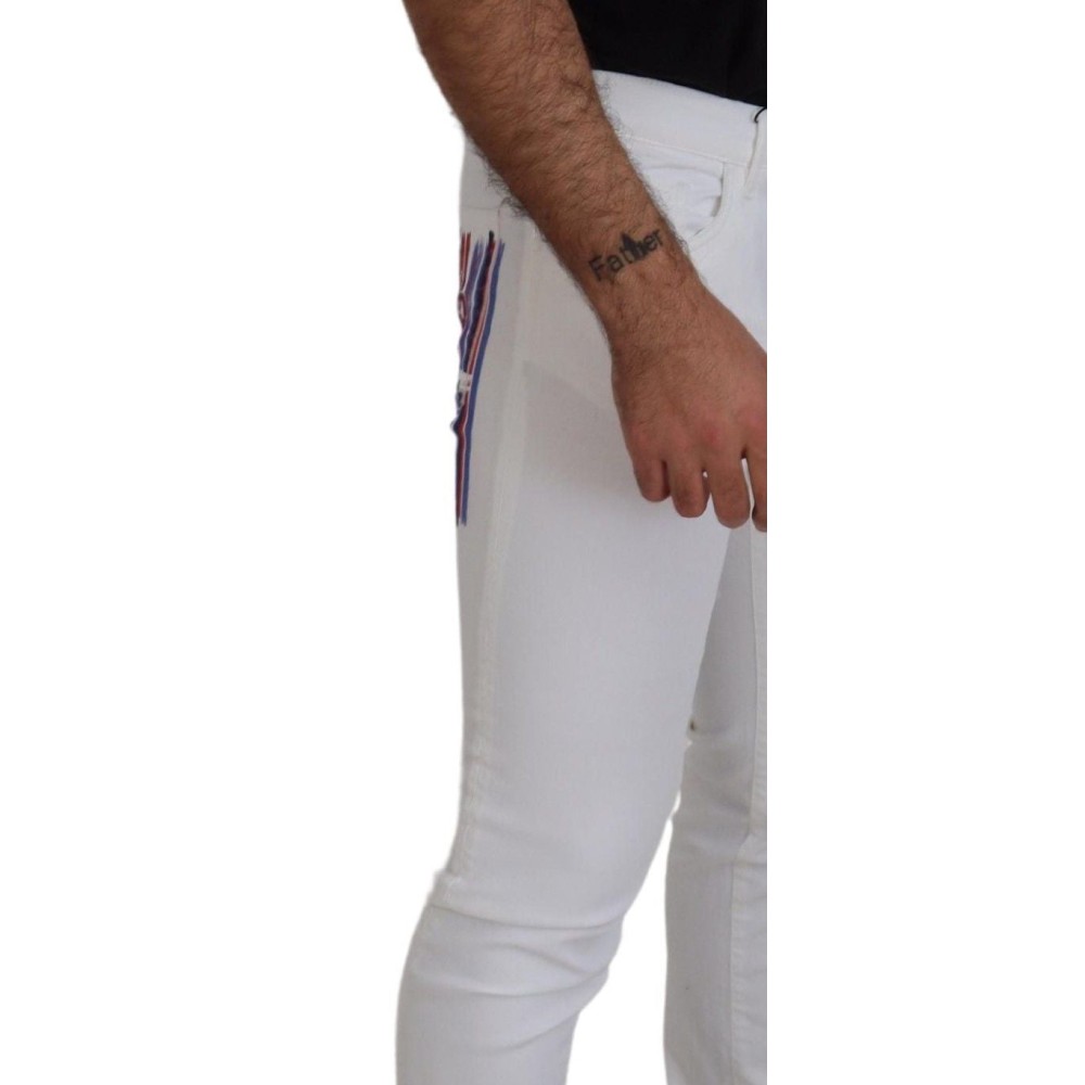 Ermanno Scervino Schicke beigefarbene Freizeithosen für anspruchsvollen Stil