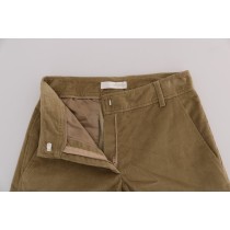 Ermanno Scervino Schicke beigefarbene Freizeithosen für anspruchsvollen Stil