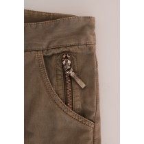 Ermanno Scervino Schicke beigefarbene Freizeithosen für anspruchsvollen Stil