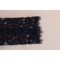 Dolce & Gabbana Elegantes Kleid mit floraler Spitze in A-Linie