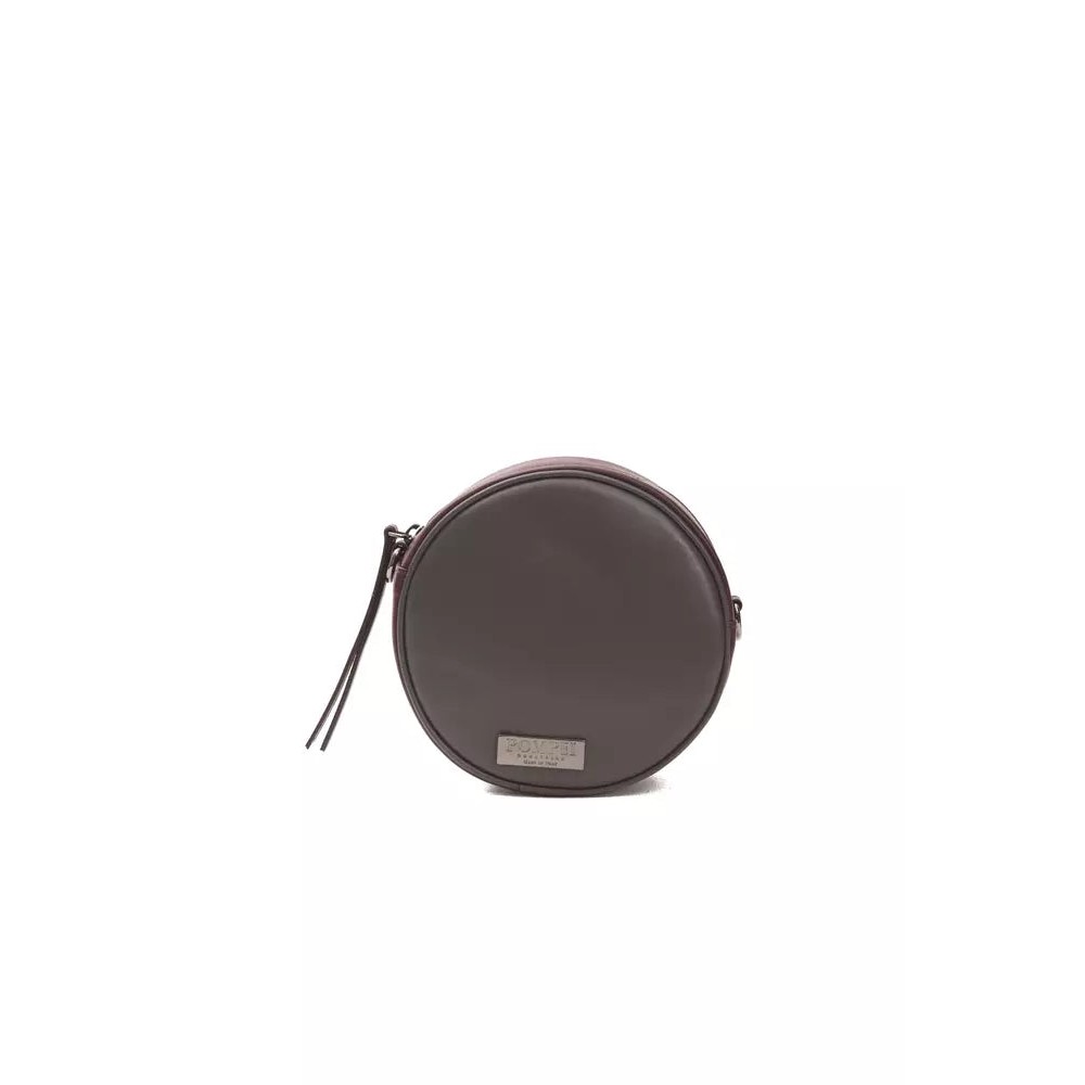 Pompei Donatella Burgundy Leder Frauen Crossbody