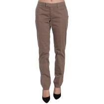 Dondup Schicke braune gerade geschnittene Hose