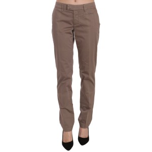 Dondup Schicke braune gerade geschnittene Hose