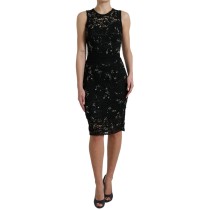 Dolce & Gabbana Elegante Multicolor-Jacquard-Hose in Cropped-Optik