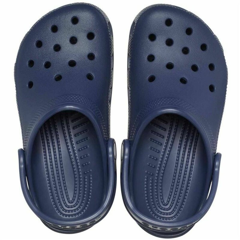 Sabots de Plage Crocs Classic Clog T Bleu foncé Enfants