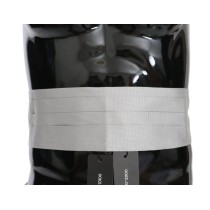 Dolce & Gabbana Eleganter weißer Seidenkummerbund