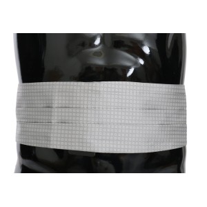 Dolce & Gabbana Eleganter Kummerbund aus grauer Seide