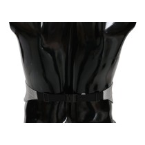 Dolce & Gabbana Eleganter Kummerbund aus grauer Seide
