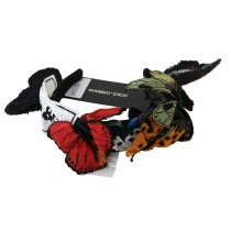Dolce & Gabbana Elegantes florales Seidenstirnband Diadem