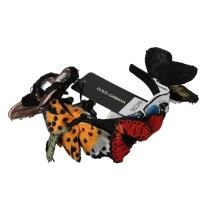 Dolce & Gabbana Elegantes florales Seidenstirnband Diadem