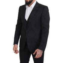 Dolce & Gabbana Schicker, federverzierter Rock mit hoher Taille
