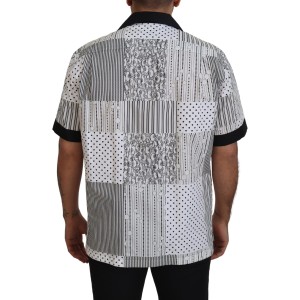 Dolce & Gabbana Eleganter schwarzer Schurwollmantel