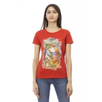 BYBLOS Graues Polyester T-Shirt für Frauen