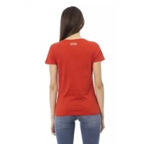 BYBLOS Graues Polyester T-Shirt für Frauen